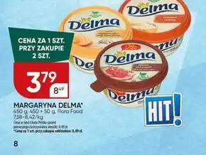 Chata Polska Delma Margaryna półtłusta kremowa 450 g oferta