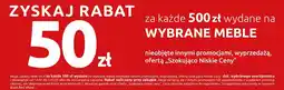 Black Red White Zyskaj rabat 50 zł za każde 500 zł wydane na wybrane meble oferta