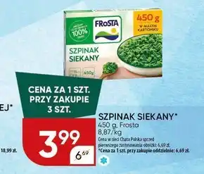 Chata Polska FRoSTA Szpinak siekany 450 g oferta