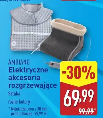 ALDI Akcesoria elektryczne do rozgrzewania karku, pleców i ramion Ambiano oferta