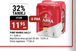 bi1 Warka Classic Piwo jasne 4 x 500 ml oferta