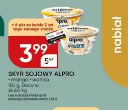 Chata Polska Alpro Produkt sojowy w stylu skyr mango 150 g oferta