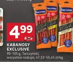 Stokrotka Optima Tarczyński Kabanosy Exclusive serowe 105 g oferta