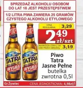 Marmax Tatra Piwo jasne pełne 500 ml oferta