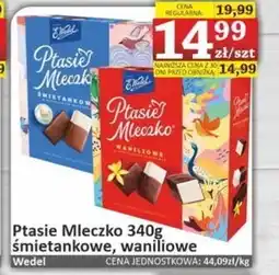 Marmax E. Wedel Ptasie mleczko waniliowe w czekoladzie deserowej 340 g oferta