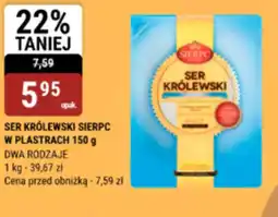 bi1 Sierpc Ser królewski light 150 g oferta