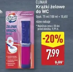 ALDI Krążki żelowe do wc Clinair oferta