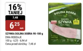 bi1 Dolina Dobra Soczysta szynka 100 % mięsa 100 g oferta