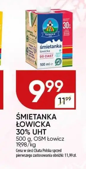 Chata Polska Śmietanka Łowicz oferta