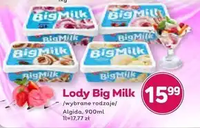 Społem Lody Big Milk oferta