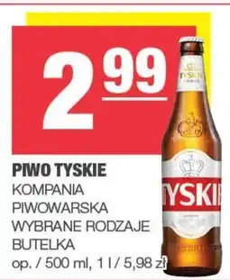 SPAR mini Tyskie Piwo jasne 500 ml oferta