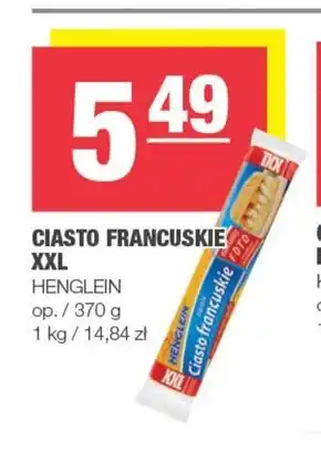 Spar Henglein Świeże ciasto francuskie XXL 375 g oferta