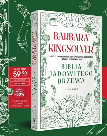 Świat Książki Książka Barbara Kingsolver oferta