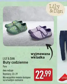 ALDI Buty dziecięce Lily & Dan oferta