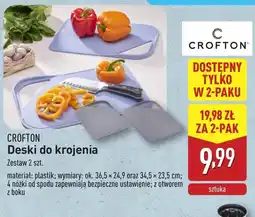 ALDI Deska do krojenia Crofton oferta