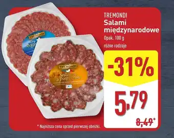 ALDI Salami Tremondi oferta