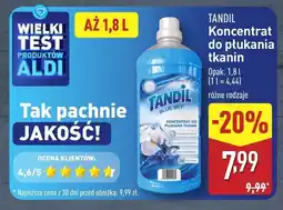 ALDI Koncentrat do płukania tkanin Tandil oferta