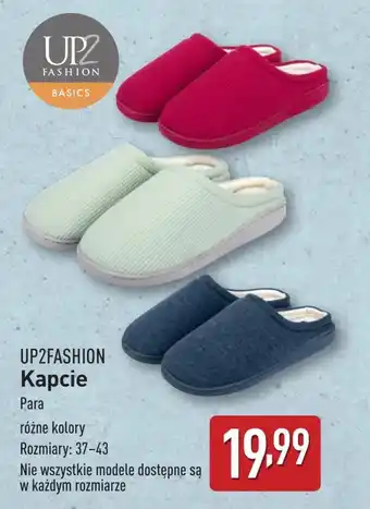 ALDI Kapcie Up2Fashion oferta