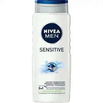 Hebe Nivea MEN Sensitive Łagodzący Żel pod prysznic dla mężczyzn o skórze wrażliwej 500 ml oferta