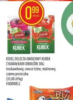 Pokusa Kisiel Delecta owocowy Kubuś oferta