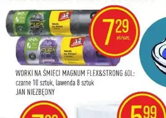 Pokusa Worki na śmieci Magnum Flex&Strong 60l oferta