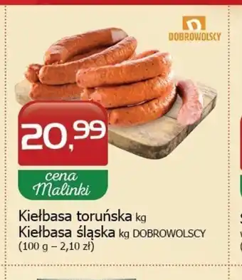 Malinka Market Kiełbasa toruńska/śląska oferta