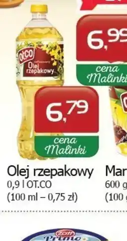 Malinka Market Olej rzepakowy oferta