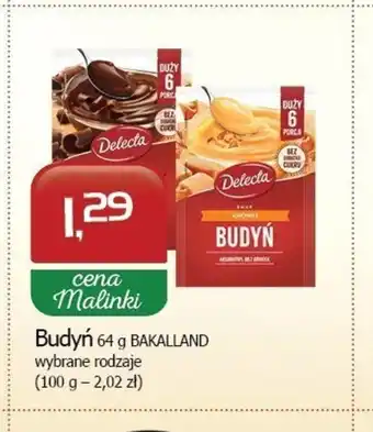 Malinka Market Budynie Bakalland oferta