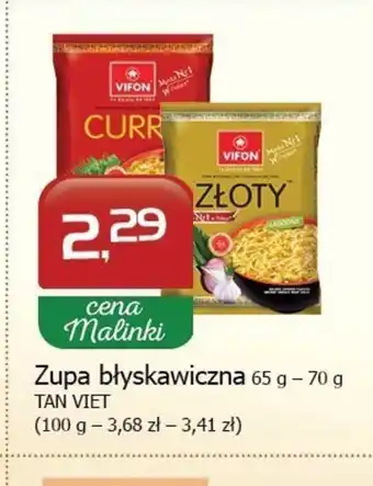 Malinka Market Zupa błyskawiczna Tan Viet oferta