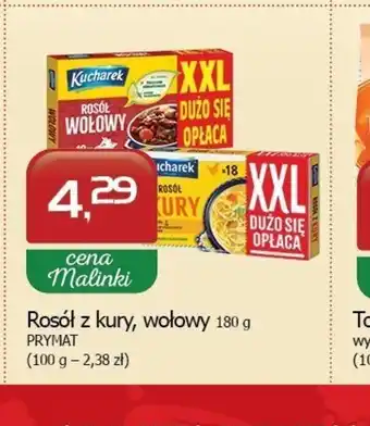 Malinka Market Rosół z kury, wołowy Prymat oferta