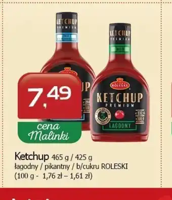 Malinka Market Ketchup Roleski Premium oferta