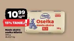 Netto Masło extra osełka Miletto oferta