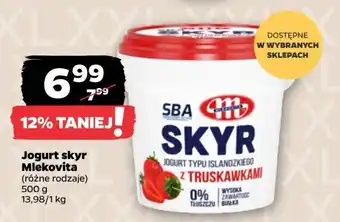 Netto Jogurt skyr z truskawkami Mlekovita sba oferta