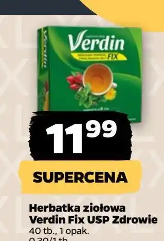 Netto Herbata wspomagająca trawienie Verdin fix oferta