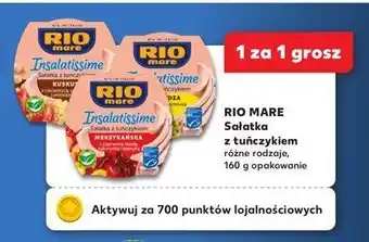 Kaufland Sałatka z tuńczykiem z kukurydzą Rio mare insalatissime oferta