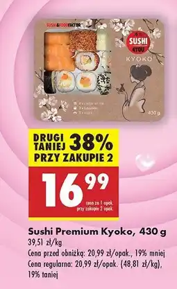 Biedronka Sushi kyoko Sushi 4you oferta