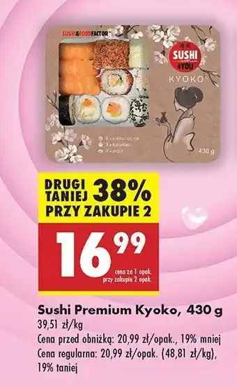 Biedronka Sushi kyoko Sushi 4you oferta