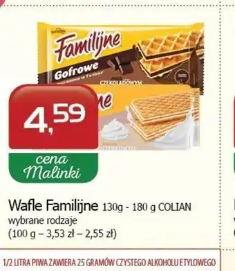 Malinka Market Waffles Familijne oferta