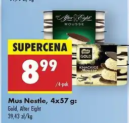 Biedronka Mus waniliowy NESTLE GOLD oferta