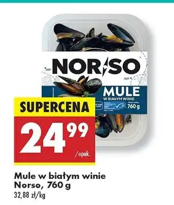 Biedronka Mule w białym winie Norso oferta