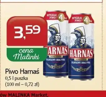 Malinka Market Piwo Harnaś oferta