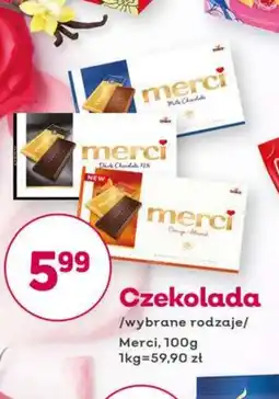 Bliski Czekolada Merci oferta