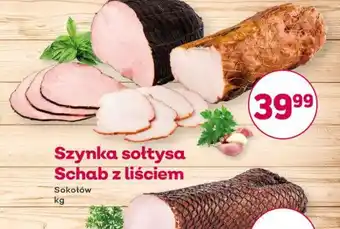 Bliski Szynka soltysa Schab z liściem Sokołów oferta