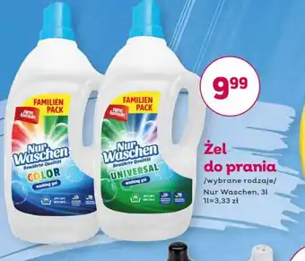 Bliski Zel do prania Nur Waschen oferta