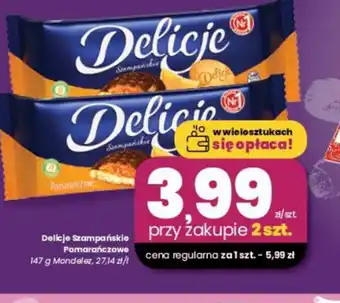 EMMA market Delicje Szarlotkowe Pomarańczowe oferta