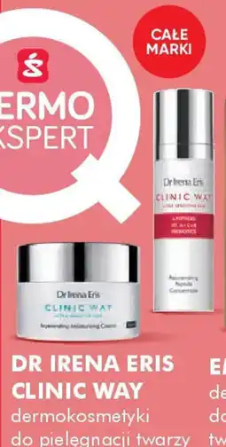 SuperPharm DR IRENA ERIS CLINIC WAY dermokosmetyki do pielęgnacji twarzy oferta