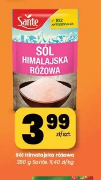 EMMA market Sól himalajska różowa Sante oferta