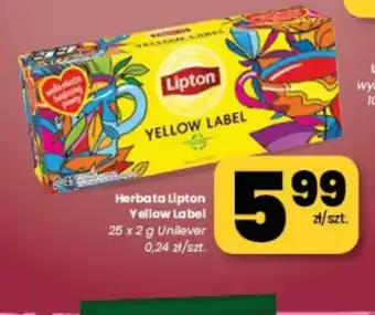 EMMA market Herbata Lipton Yellow Label oferta