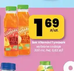 EMMA market Sok Vitaminki Tymbark oferta