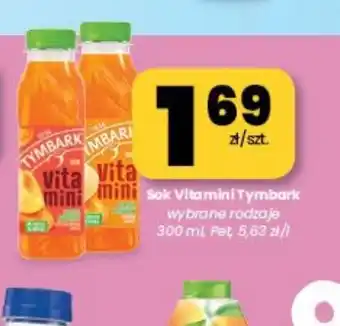 EMMA market Sok Vitaminki Tymbark oferta